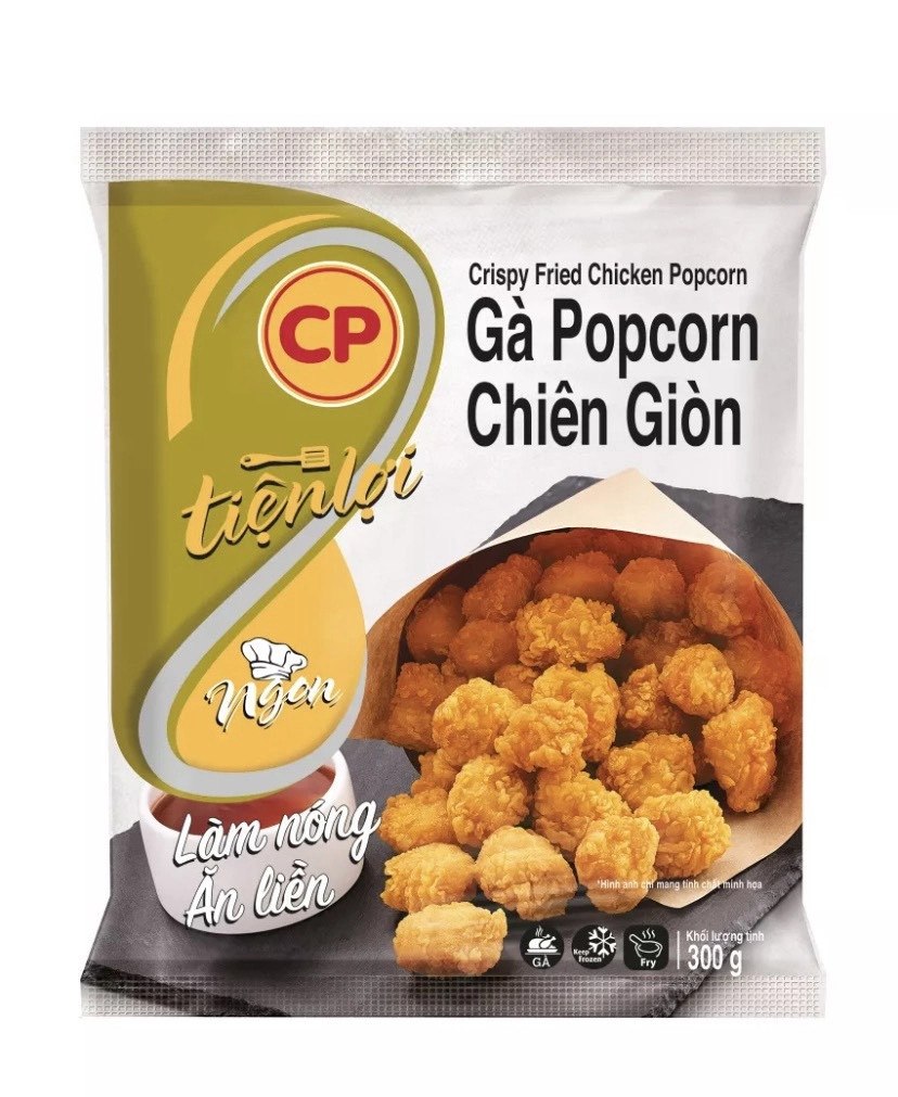 Gà viên popcorn cp 300g