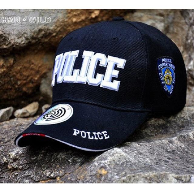 Mũ Lưỡi Trai SWAT - POLICE (Mũ Lính - Phượt)