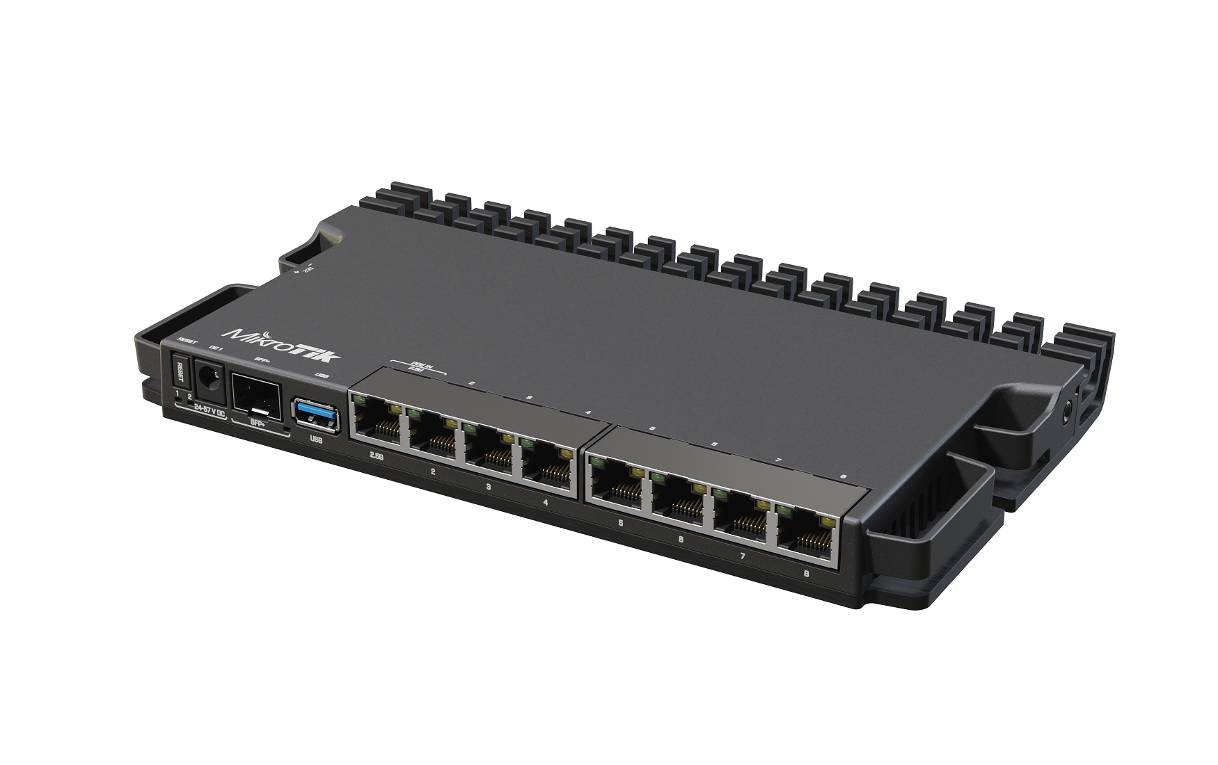 Side by Side or Stackable mounting - Mikrotik RB5009UG+S+IN - VPN Cloud 2.5GE Gigabit router - Cân bằng tải Load Balancing - RouterOS Lv7 Only - Mới 100% - Nhập khẩu chính hãng.