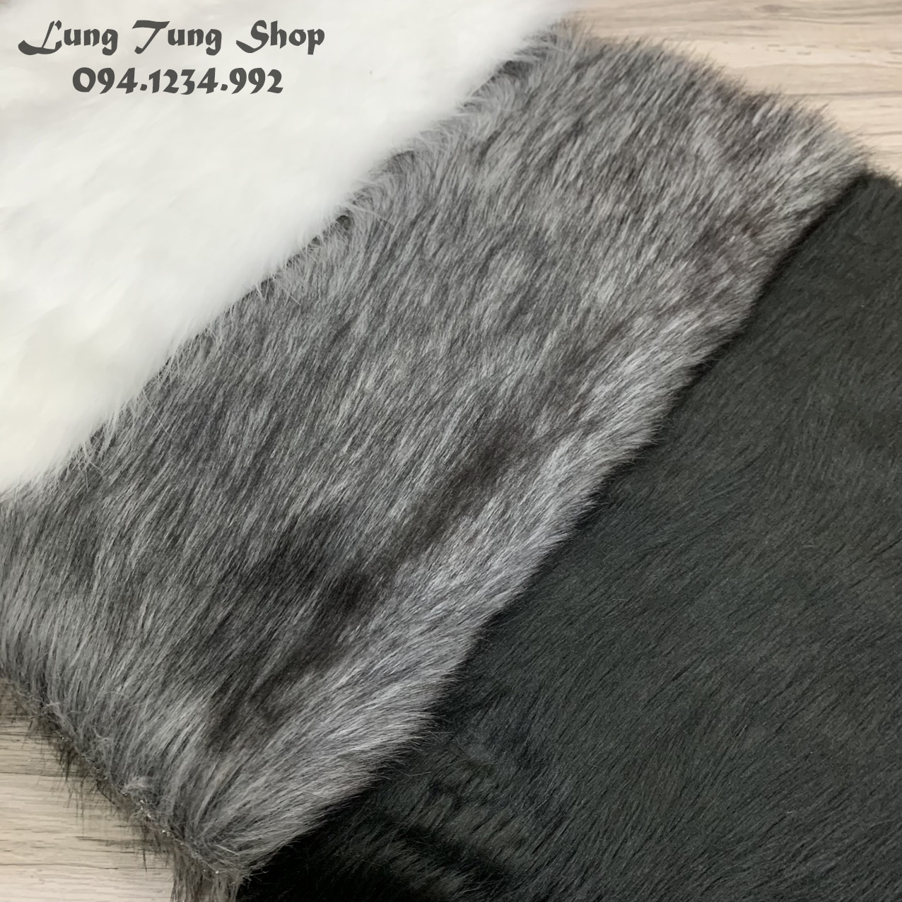 Thảm lông xù trang trí - Thảm lông chụp hình