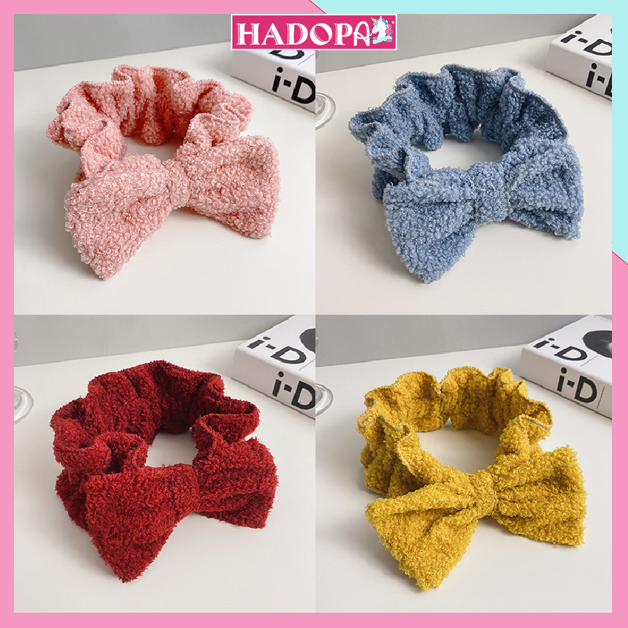 Băng Đô Rửa Mặt Cho Nữ Nơ Cute Tai Mèo, Tai Thỏ Dễ Thương Xinh Xắn Phong Cách Hàn Quốc HADOPA