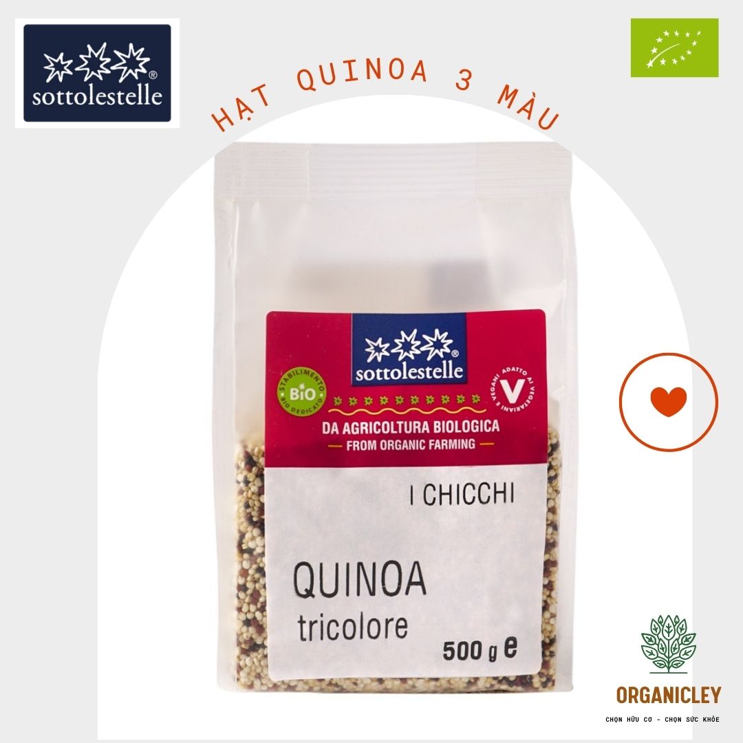 Organic Quinoa Tricolor Sottolestelle 500g - Organic Quinoa