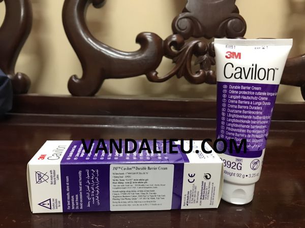 Kem bảo vệ da - 3m tm cavilon tm durable barrier cream 3392g