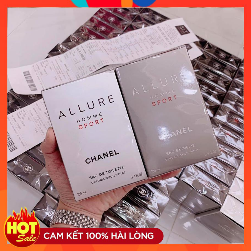 Nước Hoa Nam Nữ Thơm Lâu Allure Homme Sport 100ml