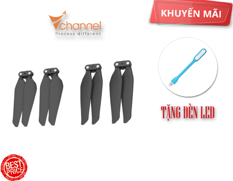 Bộ 4 cánh dành cho flycam fimi x8 se tặng 1 đèn led usb