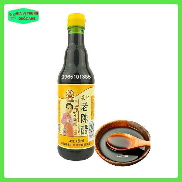 Giấm Đen Trung Quốc - Giấm Trần 420ml
