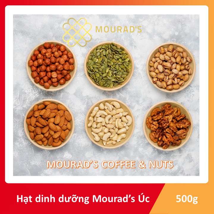 Hạt dinh dưỡng Mourads Úc 500 g