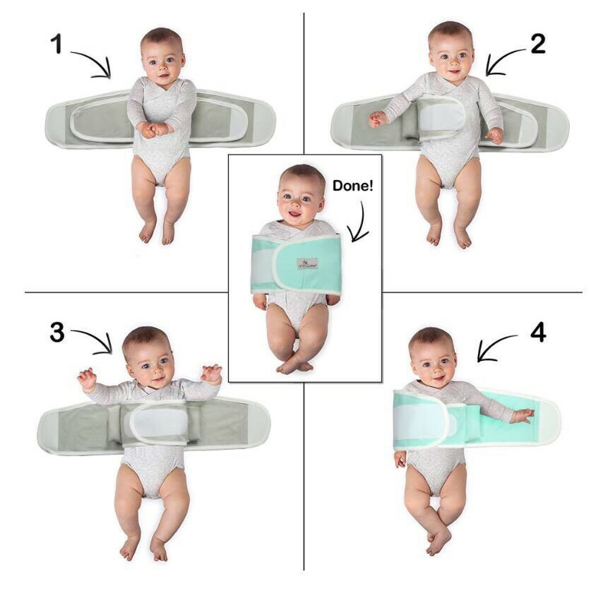 Ủ quấn tay Anna&Eve cho bé sơ sinh ngủ ngon giấc