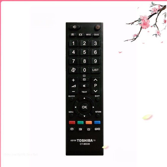 Remote điều khiển tivi toshiba led/lcd dòng ct-90