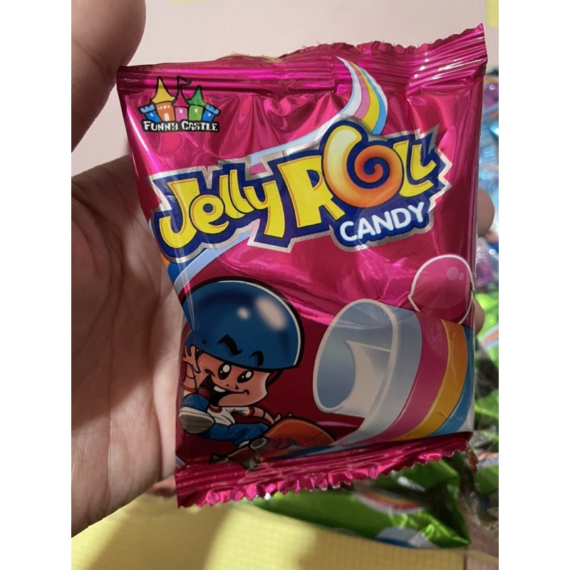 Kẹo Cuộn Trái Cây Jelly Roll Candy