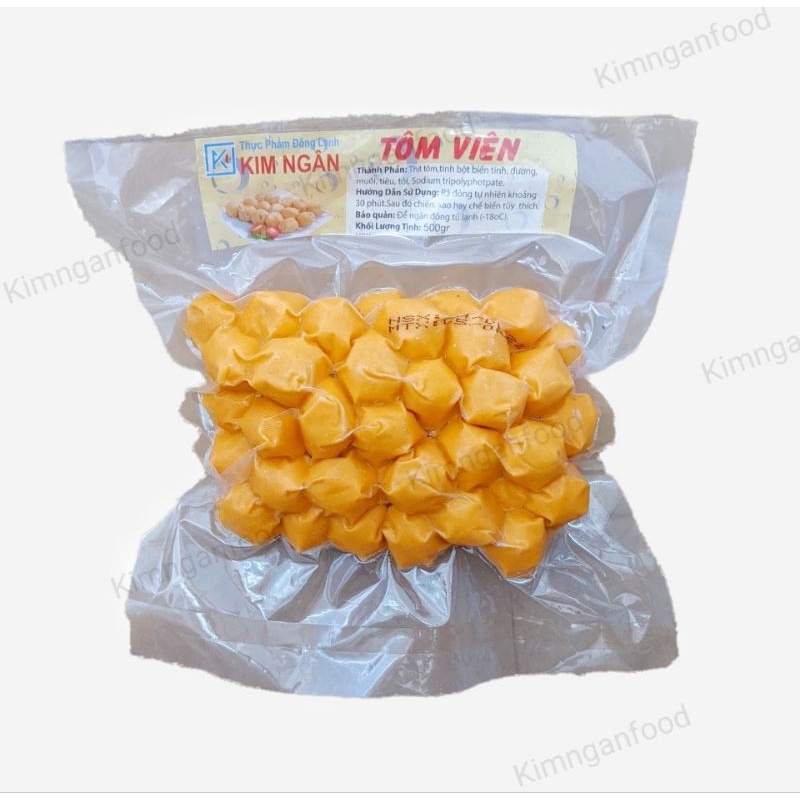 Tôm viên kim ngân 500g