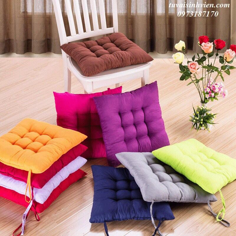 Đệm ngồi bệt 40x40 nhiều màu sắc