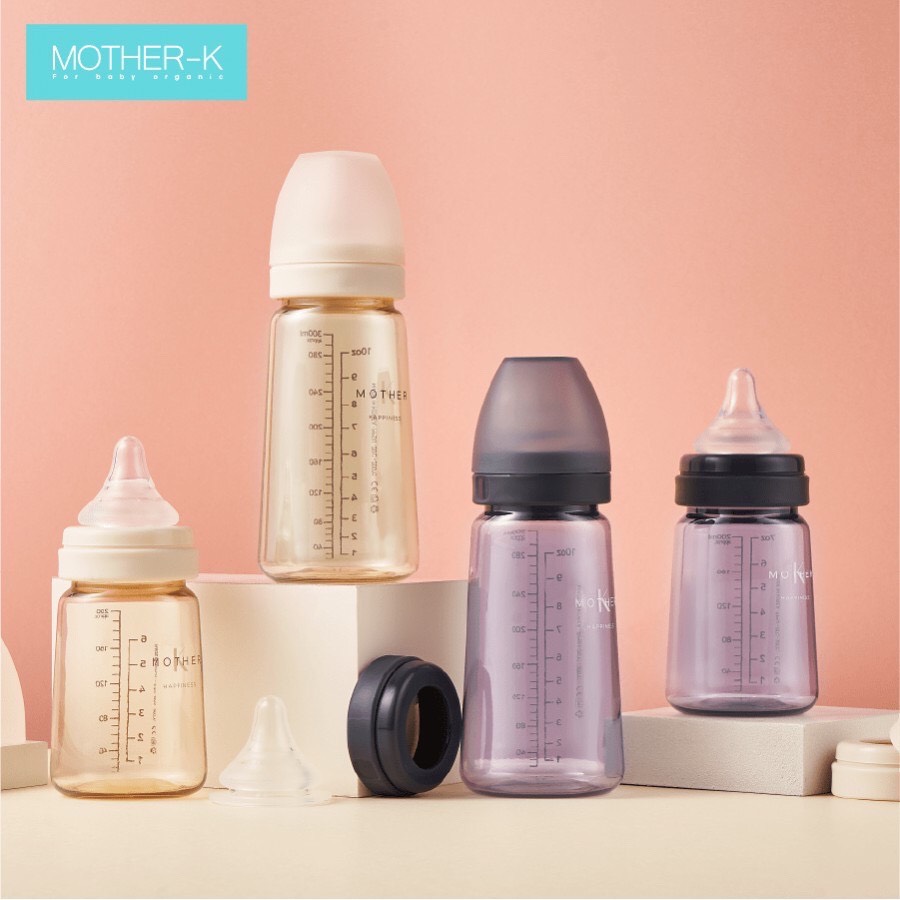 Bình sữa ppsu hàn quốc chính hãng mother-k dung tích 180ml, 280ml