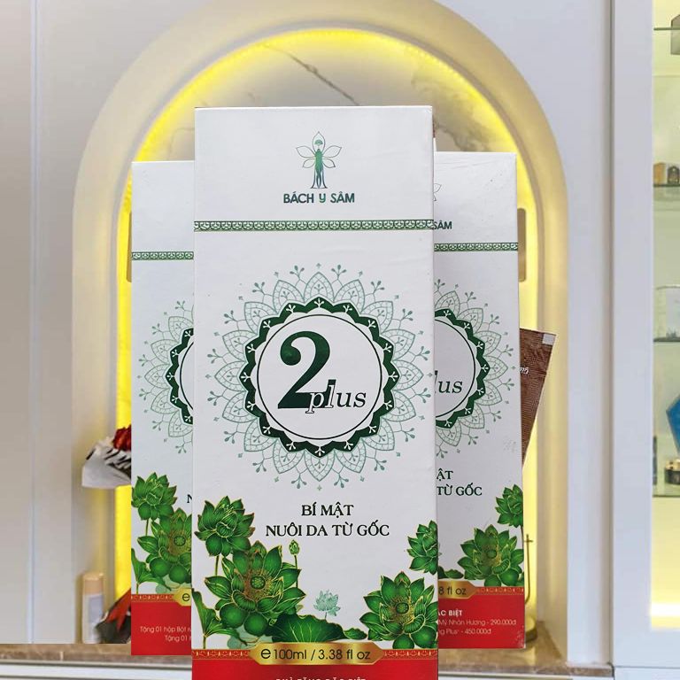 Bách y sâm 02 plus 100ml duyên thị - bạch linh 02 chuyên mụn