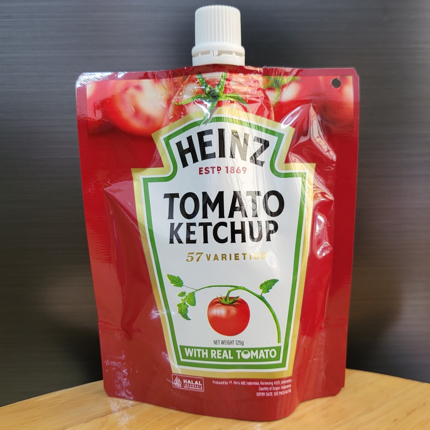 Heinz - túi 125g - tương cà chua / indonesia / tomato ketchup