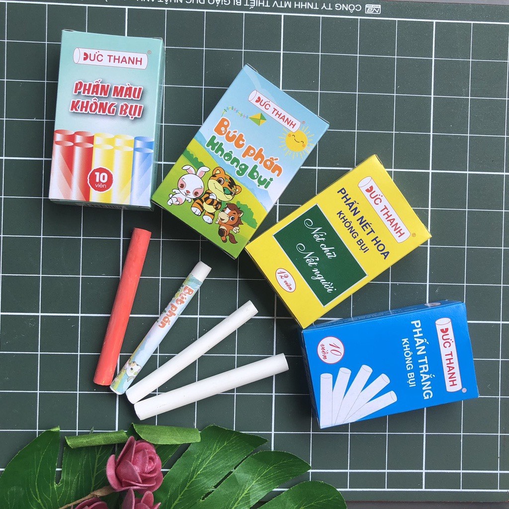 Phấn viết bảng Đức Thanh không bụi