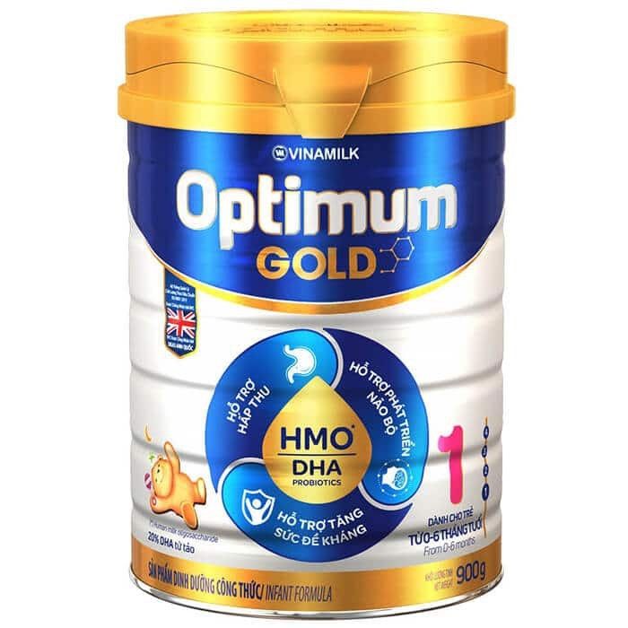Sữa bột optimum gold 1 lon 900g