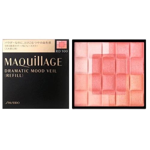 Lõi phấn má Shiseido Maquillage Dramatic Mood Veil 8g- - Nhật Bản