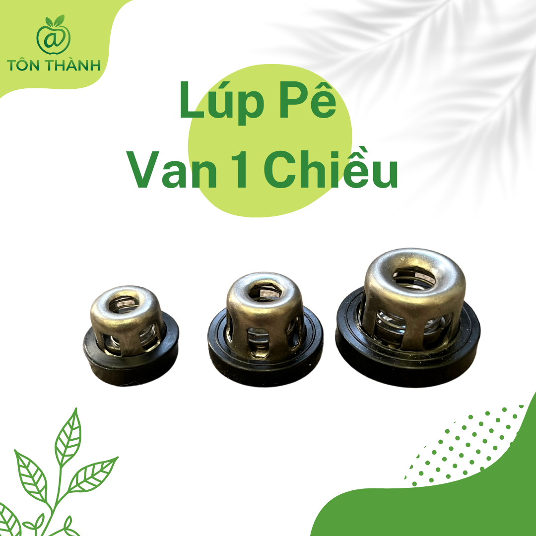 Lúp pê van 1 chiều đầu xịt rửa xe 0.5hp 1hp 2hp