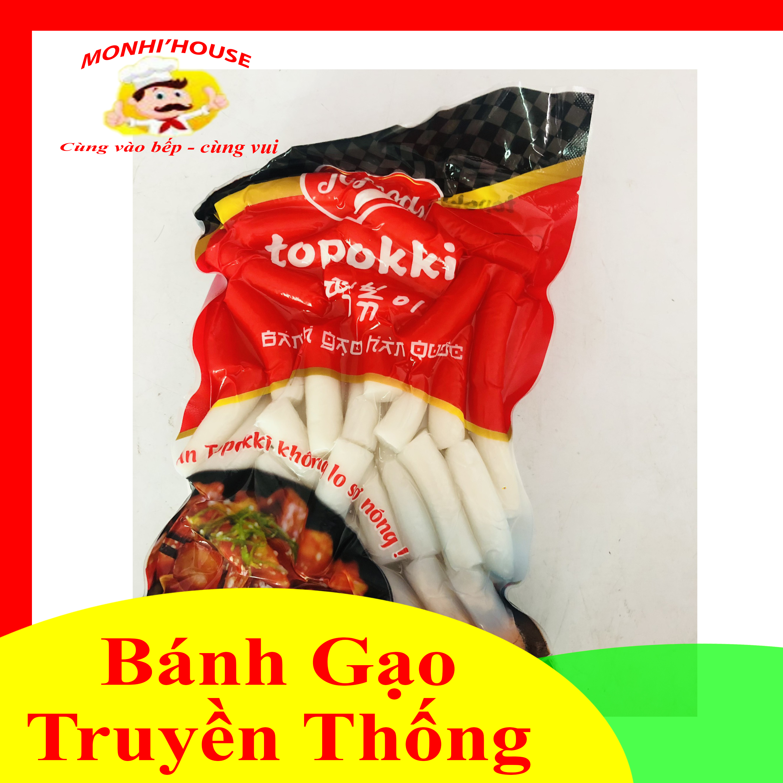 500g bánh gạo truyền thống JoFood siêu rẻ ( chưa kèm sốt)_Doanvatgiasi
