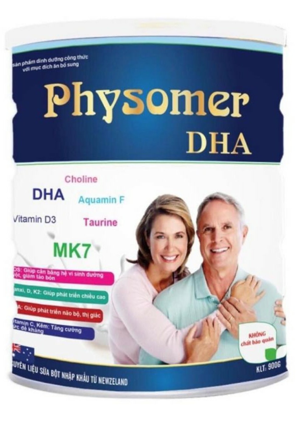 Sữa Physomer DHA - dành cho người truing và cao tuổi.