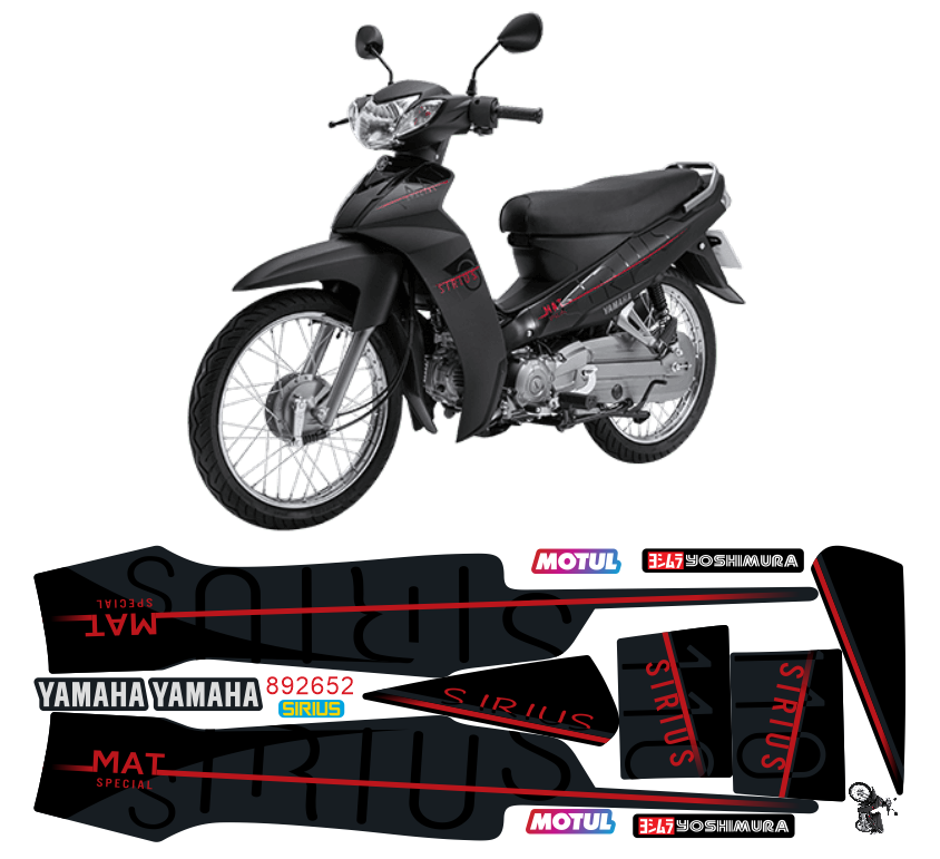 Tem rời sirius mẫu zin mat special 892652