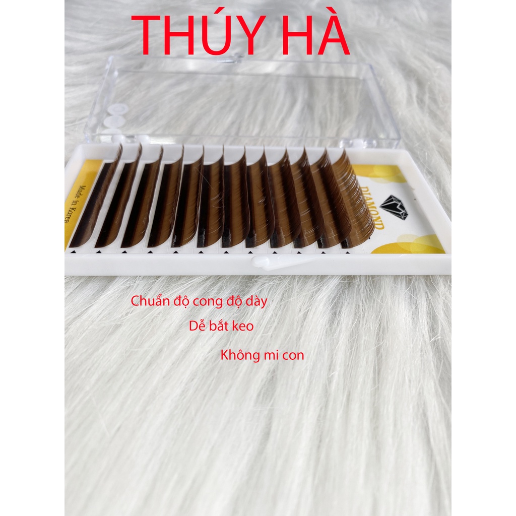 Mi nâu 0.07-0.10 cong c cc d_keo nối mi_dụng cụ nối mi_thúy hà