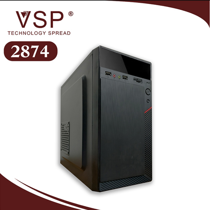 Thùng máy tính case vsp 2874 - không kèm fan