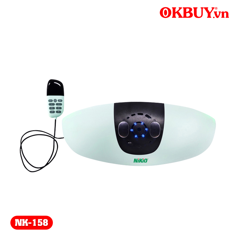 Máy massage lưng, máy massage lưng cột sống Nikio NK-158 - máy kéo giãn cột sống, hỗ trợ cải thiện thoái hóa cột sống, thoát vị đĩa đệm lưng| OKBUY