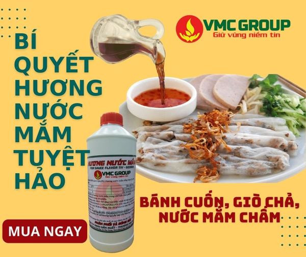Hương nước mắm tổng hợp vmc chai 1kg
