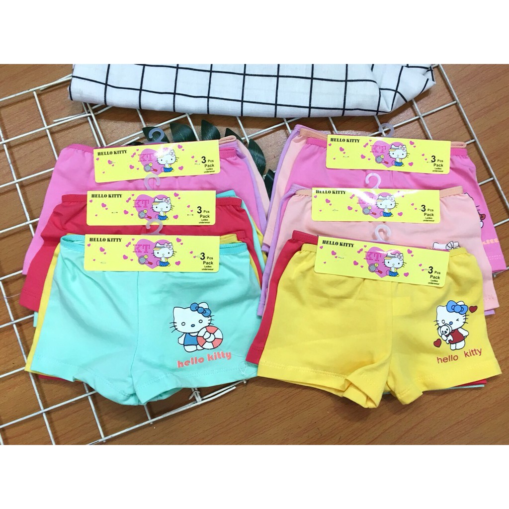 Quần chip đùi bé gái cotton