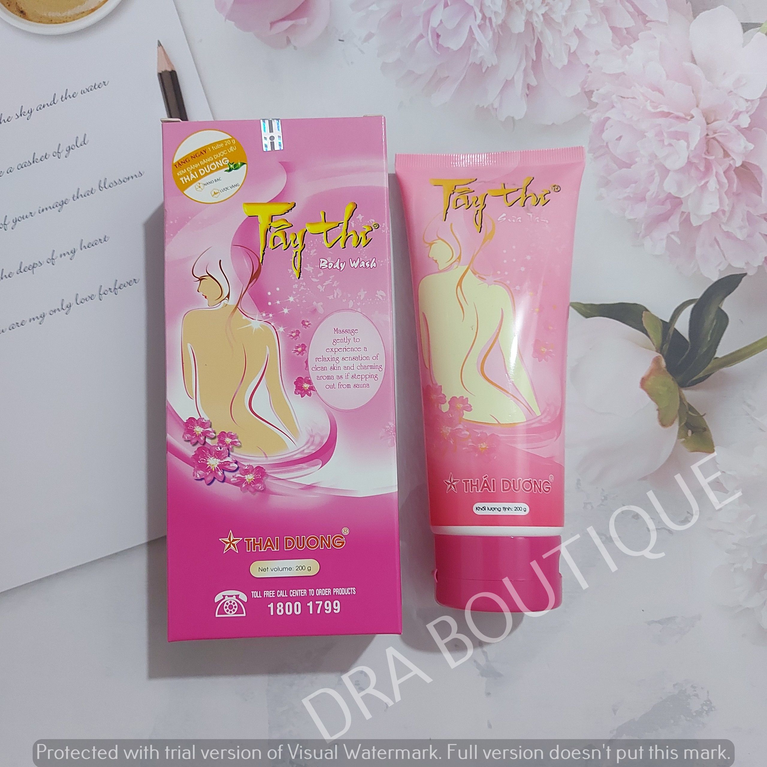 Sữa tắm tây thi 200g - sao thái dương