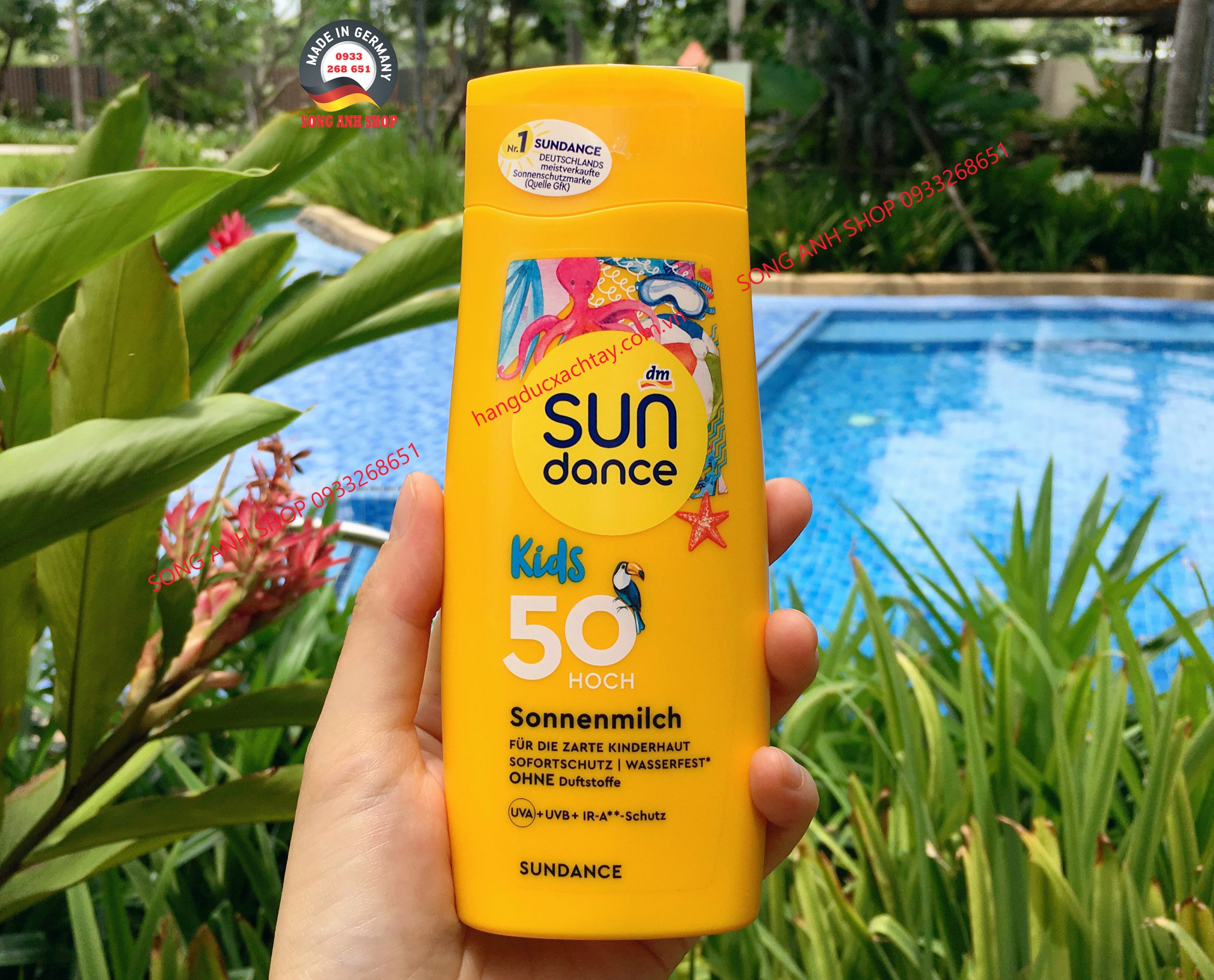 Kem chống nắng trẻ em sundance spf 50,, 200 ml