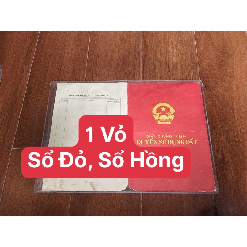 Bao bọc sổ hồng, sổ đỏ, giấy tờ nhà đất