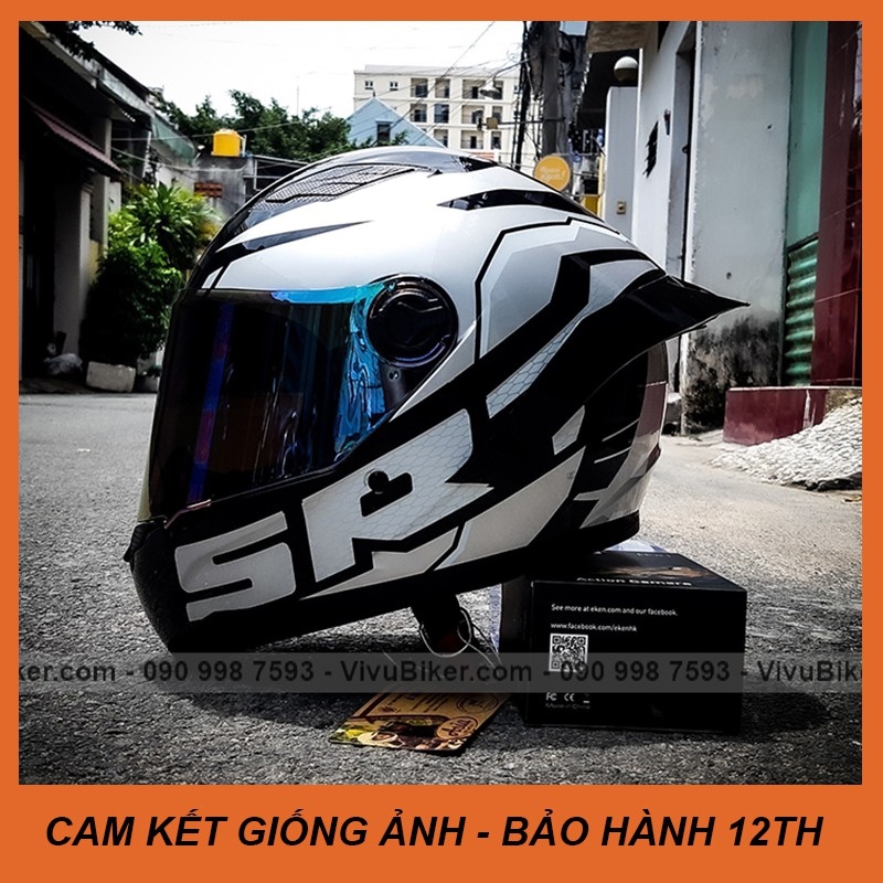 binh giu nhiet lock and lock┇♞♠  [GIÁ KHO] Mũ bảo hiểm Fullface Asia mt136 tem SRT xám bạc - bảo hành chính hãng 12th