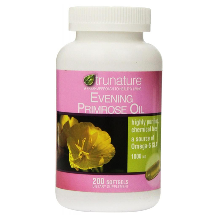 Viên uống tinh dầu hoa anh thảo Trunature Evening Primrose Oil 200 viên