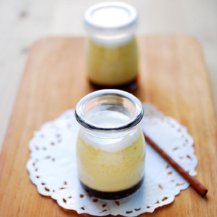 Hộp 12 hủ yaourt pudding thấp