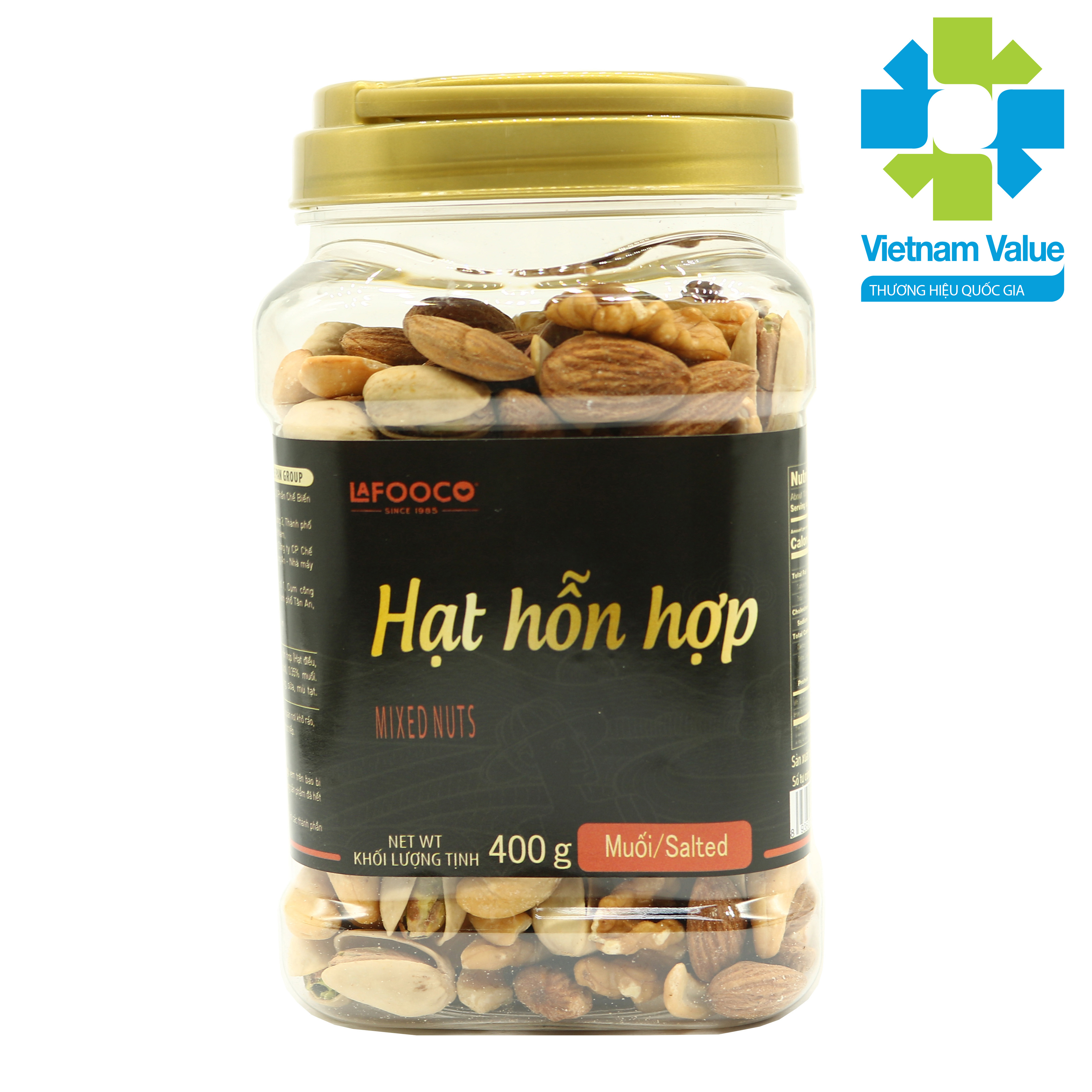 Hạt hỗn hợp sấy muối lafooco 400g