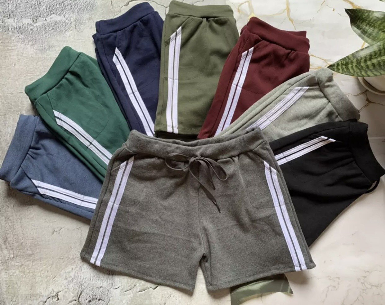 Quần short thể thao nữ, quần short lưng thun , quần dùi viền, quần thun mặc nhà co dãn thoáng mát