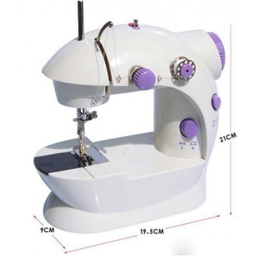 Máy may mini có vắt sổ gia đình cmd mini cao cấp, khâu êm ái, dễ sử dụng / máy khâu gia đình cmd