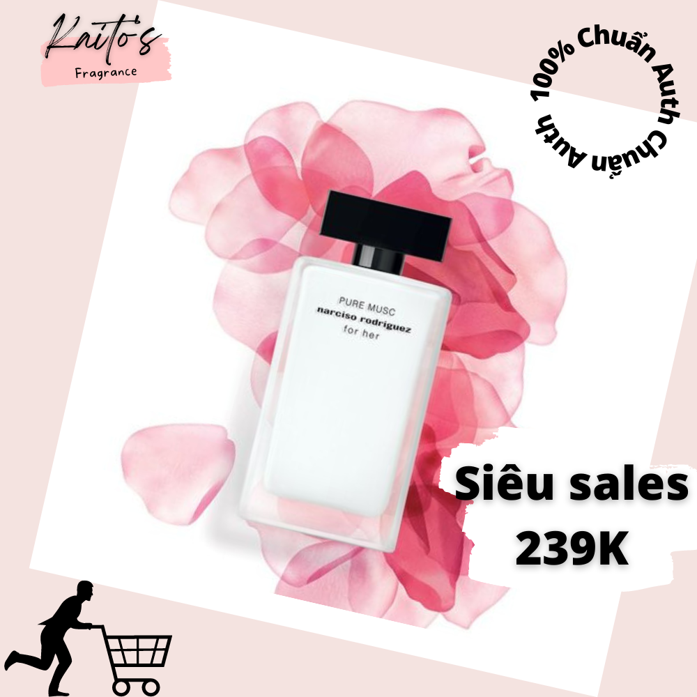 Nước hoa Narciso Pure musc (Nar trắng) chiết 10ml