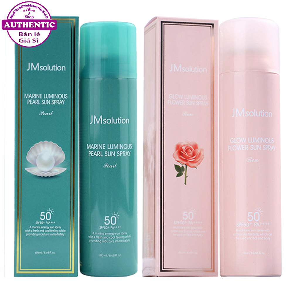 Xịt chống nắng toàn thân jm solution marine luminous pearl spf 50+ pa++++