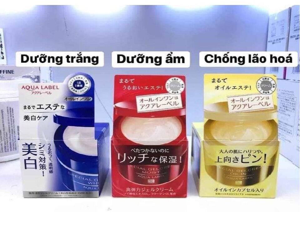 Kem dưỡng da Aqualabel 5in1 Special Gel Cream Nhật Bản 90g