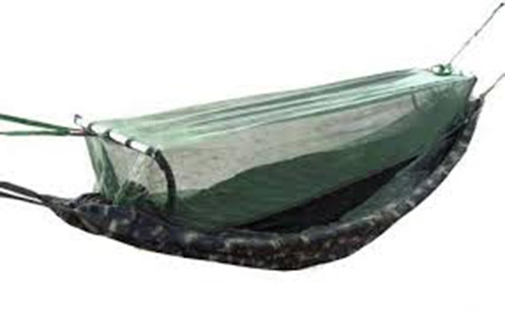 Võng Dù Có Mùng 3 lớp. 1m3x 2m3 . Vải Dù Trơn in Họa Tiết Rằn Ri Lính .Kèm 5m dây dù .Ảnh thật