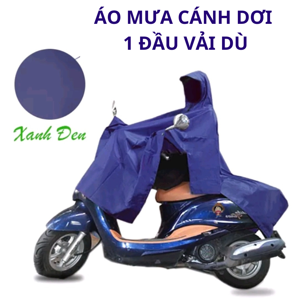 Áo mưa 1 người vải dù chắc chắn , áo mưa đi xe máy 2 người vải dù chắc chắn , dày dặn , bền bỉ theo thời gian