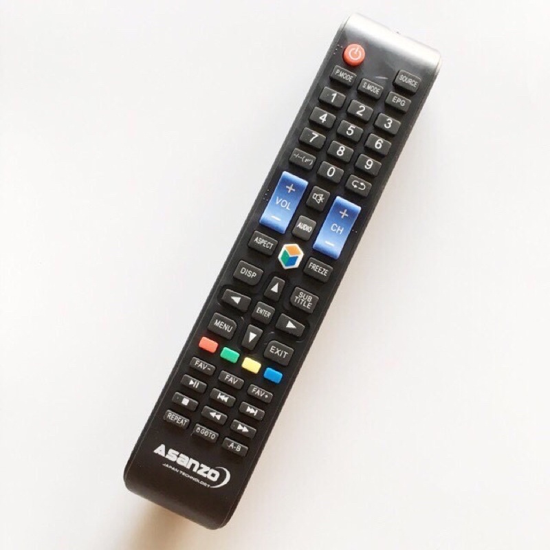 Remote điều khiển ti vi asanzo dòng internet tv
