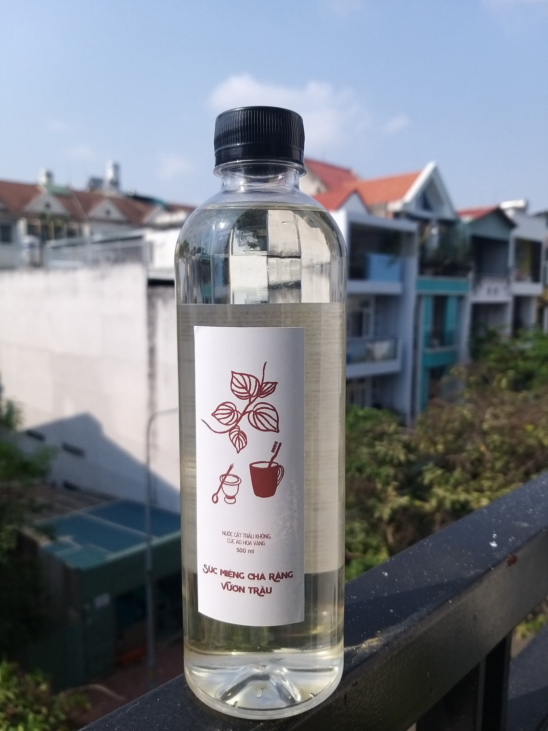 Nước súc miệng Chà răng Vườn Trầu - Vietherb - Sạch khuẩn, thơm miệng, ngừa đau nhức răng