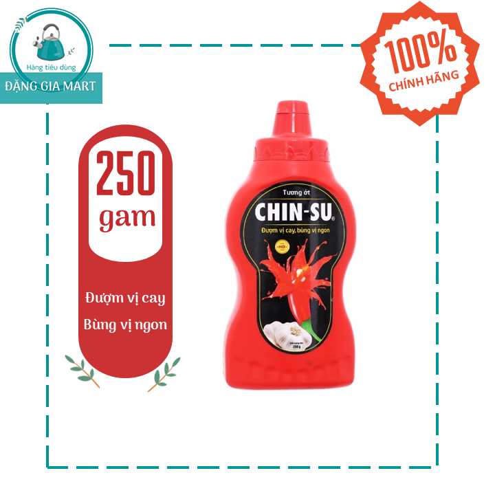 Tương ớt Chinsu 250g thơm cay tròn vị
