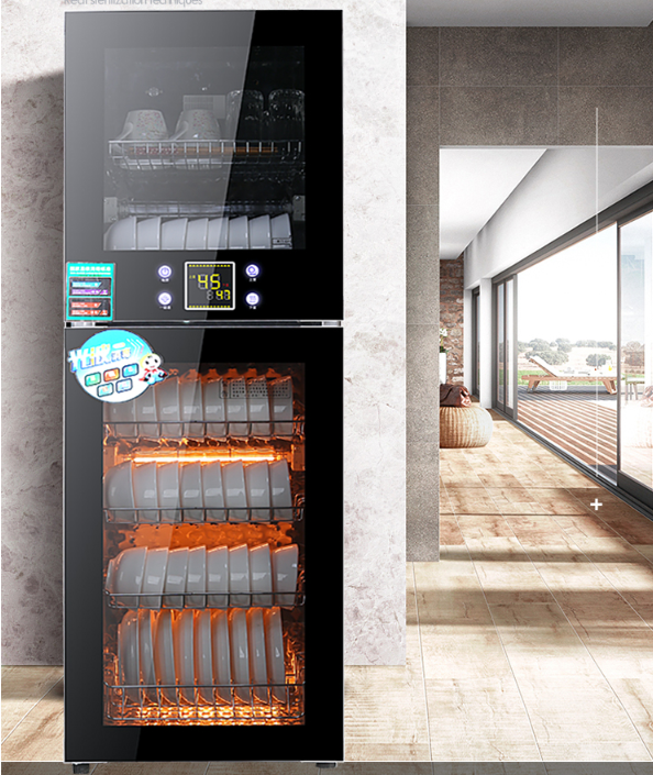 [Trả góp 0%]Máy sấy chén 150L-Tủ sấy chén bát diệt trùng khử khuẩn UV&Ozone- Bát sạch ngon cơm sang trọng cửa nhà