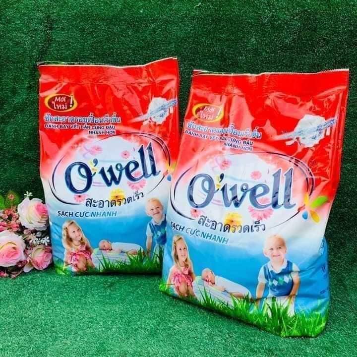 Bột giặt O well hàng công ty chính hãng thơm hương hoa